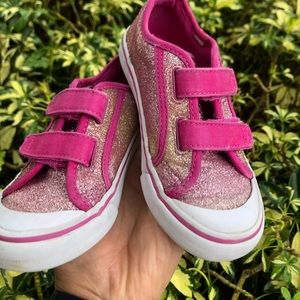 Jess Gliterry HL Pink Strap Shoes